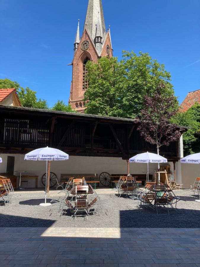Hotel Buergerhausloewen Philippsburg Exteriér fotografie