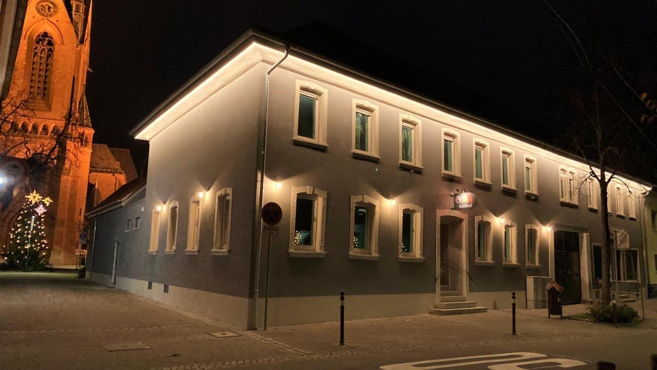 Hotel Buergerhausloewen Philippsburg Exteriér fotografie